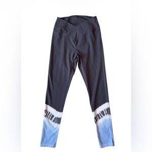 Victoria's Secret PINK V-waist tie-dye leggings